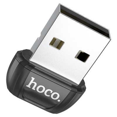 Переходник/Адаптер HOCO UA18 USB (m) - Bluetooth 5.0, черный