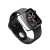 Защитное стекло HOCO Tempered Glass для Apple Watch 4, Full Glue 3D, 0.15mm, 40mm, прозрачный+черная рамка