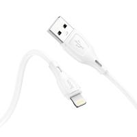 Кабель USB HOCO X61 Ultimate USB - Lightning, 2.4А, 1 м, белый