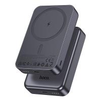 Портативный аккумулятор HOCO J160A Original, с беспроводной зарядкой, 20W, 10000 мА⋅ч, серый металлик