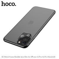 Защитное стекло HOCO A18 на заднюю камеру для iPhone 11 Pro/11 Pro Max, черный