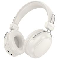 Беспроводные наушники накладные BOROFONE BO33 Melody, Bluetooth, белый оптом Беспроводные наушники накладные BOROFONE BO33 Melody, Bluetooth, белый