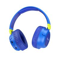 Беспроводные наушники накладные HOCO W43 Adventure, Bluetooth, синий