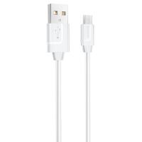 Кабель USB BOROFONE BX55 Harmony USB - MicroUSB, 2.4А, 1 м, белый