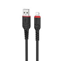 Кабель USB HOCO X59 Victory USB - Lightning, 2.4А, 3 м, черный