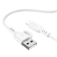 Кабель USB BOROFONE BX91 Symbol USB - Lightning, 3A, 1 м, белый