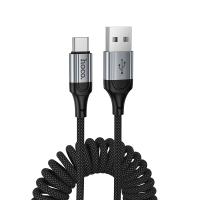 Кабель USB HOCO X121 Nuevo USB - Type-C, 3A, 1 м, черный