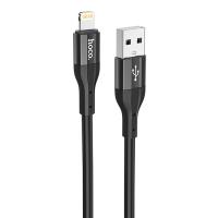 Кабель USB HOCO X72 Creator USB - Lightning, 2.4А, 1 м, черный