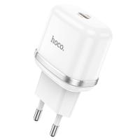 Сетевое зарядное устройство HOCO N24 Victorious 1xUSB-C, 20W, белый