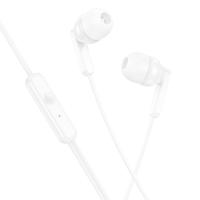 Проводные наушники HOCO M121 Bright, Jack 3.5mm, 1.2 м, белый