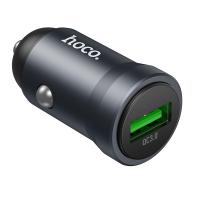Автомобильное зарядное устройство HOCO Z62 Energy, 1xUSB, 18W, серый металлик