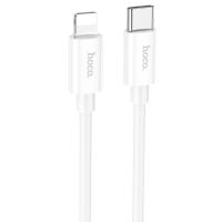 Кабель USB-C HOCO X87 Magic Type-C - Lightning, 20W, 1 м, белый