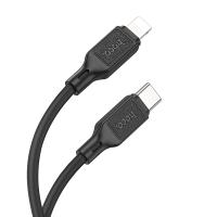 Кабель USB-C HOCO X90 Cool Type-C - Lightning, 20W, 1 м, черный