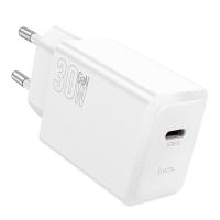 Сетевое зарядное устройство HOCO N70 Nuevo 1xUSB-C, 30W, белый