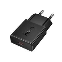 Сетевое зарядное устройство HOCO N74 Speed 1xUSB-C, 25W, черный