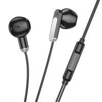 Проводные наушники BOROFONE BM89 Surpass, Jack 3.5mm, 1.2 м, черный оптом Проводные наушники BOROFONE BM89 Surpass, Jack 3.5mm, 1.2 м, черный