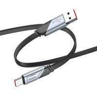 Кабель USB HOCO U119 Machine USB - Type-C, 5A, 1.2 м, черный
