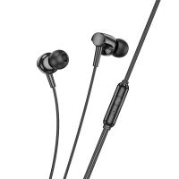 Проводные наушники HOCO M112 Story, Jack 3.5mm, 1.2 м, черный