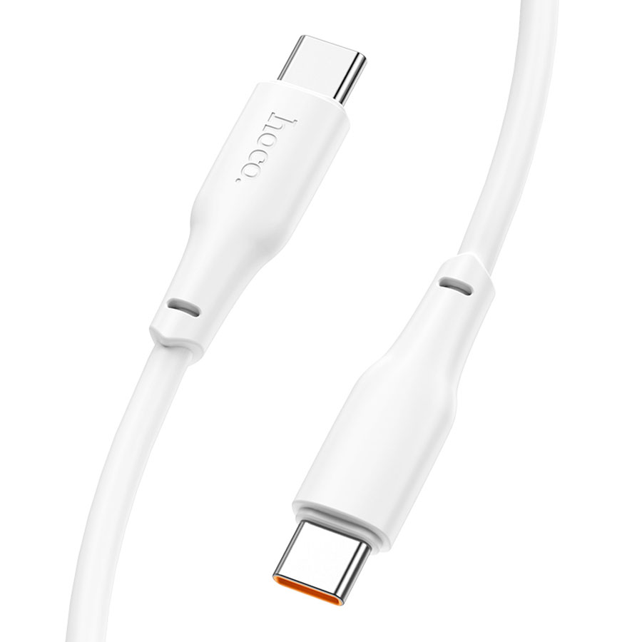 Кабель USB-C HOCO X93 Force Type-C - Type-C, 60W, 2 м, белый оптом