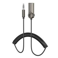 Переходник/Адаптер BOROFONE BC56 Peaceful Jack 3.5 (m) - USB (f), 1 м, серый металлик оптом Переходник/Адаптер BOROFONE BC56 Peaceful Jack 3.5 (m) - USB (f), 1 м, серый металлик
