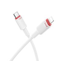 Кабель USB-C BOROFONE BX110 Beneficio Type-C - Lightning, 27W, 1 м, белый