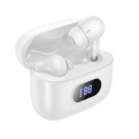 Беспроводные наушники TWS HOCO EQ2 Plus, Bluetooth 5.4, белый оптом Беспроводные наушники TWS HOCO EQ2 Plus, Bluetooth 5.4, белый