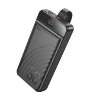 Портативный аккумулятор HOCO J123B Element, 22.5W, 30000 мА⋅ч, черный