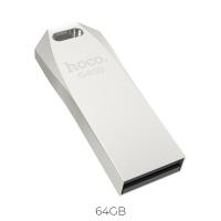 USB флеш-накопитель HOCO UD4, USB 2.0, 64GB, серебристый