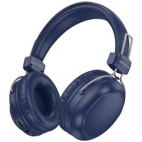 Беспроводные наушники накладные BOROFONE BO33 Melody, Bluetooth, синий оптом Беспроводные наушники накладные BOROFONE BO33 Melody, Bluetooth, синий
