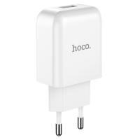 Сетевое зарядное устройство HOCO N2 Vigour single 1xUSB, 2A, 10W, белый