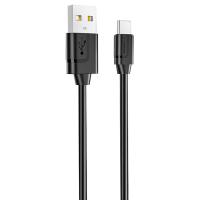 Кабель USB BOROFONE BX55 Harmony USB - Type-C, 2.4А, 1 м, черный