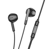 Проводные наушники HOCO M123 Glory, Jack 3.5mm, 1.2 м, черный