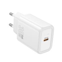 Сетевое зарядное устройство HOCO N62 Gentle 1xUSB-C, 30W, белый