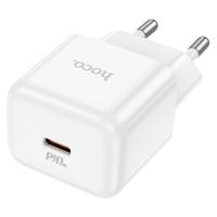 Сетевое зарядное устройство HOCO N32 Glory 1xUSB-C, 30W, белый