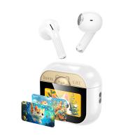 Беспроводные наушники TWS HOCO EW89 Kissa, Bluetooth 5.4, белый оптом Беспроводные наушники TWS HOCO EW89 Kissa, Bluetooth 5.4, белый