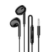 Проводные наушники BOROFONE BM100 Max Fuente, Jack 3.5mm, 1.2 м, черный оптом Проводные наушники BOROFONE BM100 Max Fuente, Jack 3.5mm, 1.2 м, черный