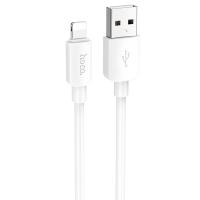 Кабель USB HOCO X96 Hyper USB - Lightning, 2.4А, 1 м, белый