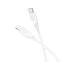 Кабель USB-C BOROFONE BX113 Lenny Type-C - Lightning, 27W, 1 м, белый