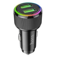 Автомобильное зарядное устройство HOCO NZ14 Guerrero, 2xUSB, 36W, черный