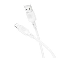 Кабель USB BOROFONE BX113 Lenny USB - Lightning, 2.4А, 1 м, белый