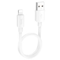 Кабель USB HOCO X96 Hyper USB - Lightning, 2.4А, 25 см, белый