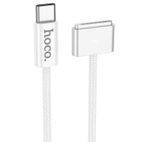 Кабель USB-C HOCO X103 magnetic Type-C - MagSafe 3, 5A, 140W, 2 м, белый