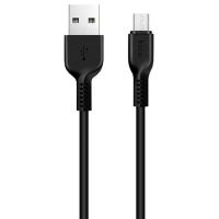 Кабель USB HOCO X20 Flash USB - MicroUSB, 2.4А, 3 м, черный