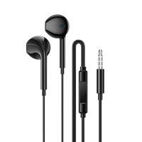 Проводные наушники BOROFONE BM100 Fuente, Jack 3.5mm, 1.2 м, черный оптом Проводные наушники BOROFONE BM100 Fuente, Jack 3.5mm, 1.2 м, черный