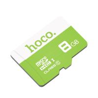 Карта памяти microSD HOCO TF high speed, 8GB, зеленый