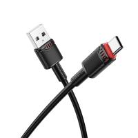 Кабель USB BOROFONE BX110 Beneficio USB - Type-C, 3A, 1 м, черный