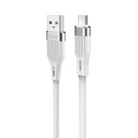 Кабель USB HOCO U72 Forest USB - MicroUSB, 2.4А, 1.2 м, белый