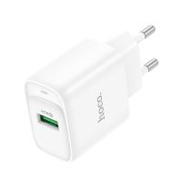 Сетевое зарядное устройство HOCO C140A Smart 1xUSB, 18W, белый