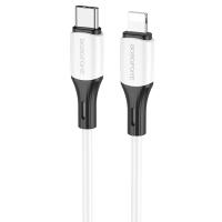 Кабель USB-C BOROFONE BX79 Type-C - Lightning, 20W, 1 м, белый