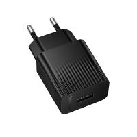 Сетевое зарядное устройство BOROFONE BAS71A Source 1xUSB, 2.1A, черный